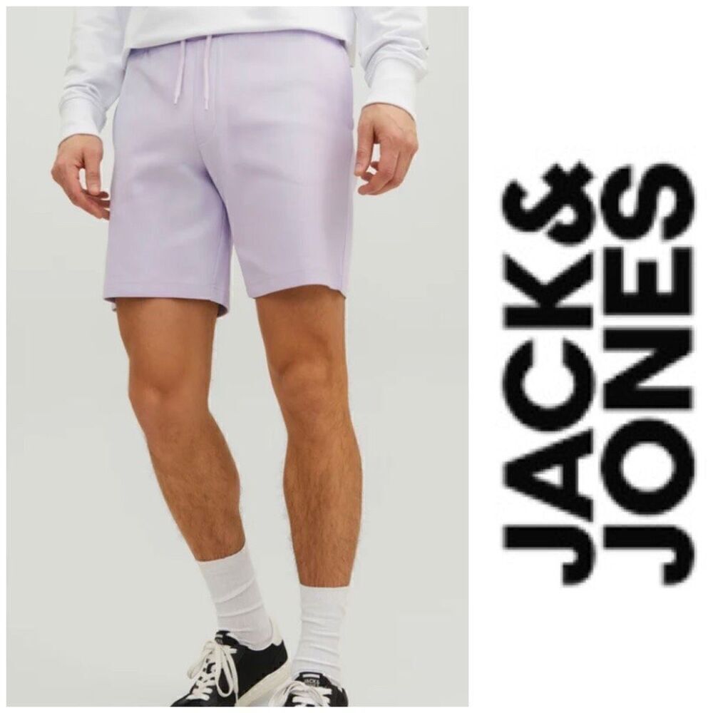 JACK & JONES - 🎉HP🎉 NWT - M Sz XL JPST Basic Shorts “Nafa Noos” in Orchid Petal